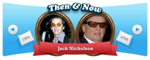 BowTie Flipper Then & Now - Jack Nicholson