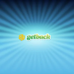 GetBack Logo with Spindle Render