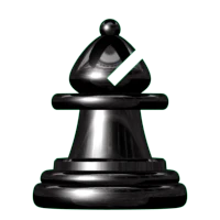 Yahoo! Chess Games Piece Bishop Rook Black