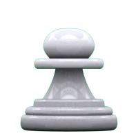 Yahoo! Chess Games Piece Pawn White