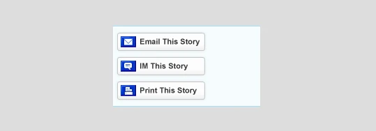 Yahoo! User Interface Wireframe Page Tools Stacked Pattern as Buttons